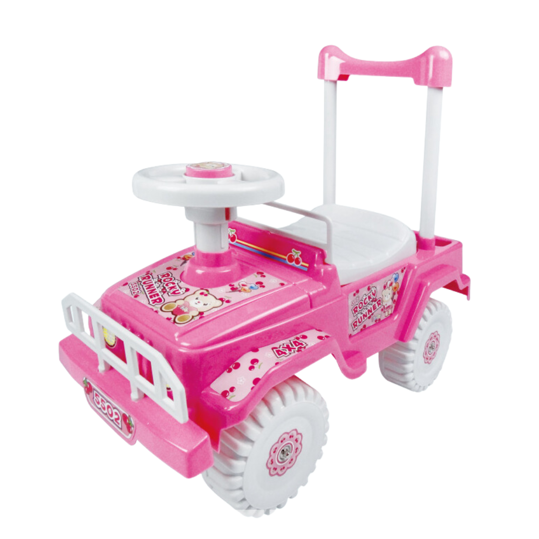 Carrito Montable Rocky Runner Rosa