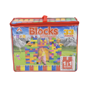 Bloques jumbo 33 piezas