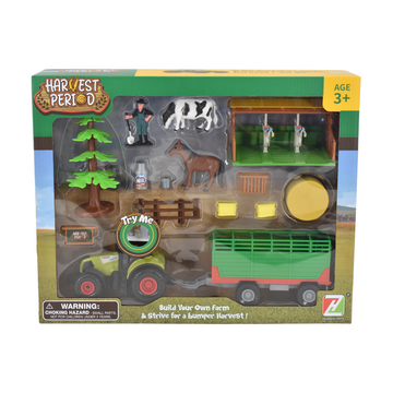 Juego de granja con sonido y accesorios