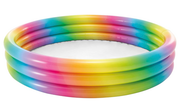 Alberca inflable multicolor