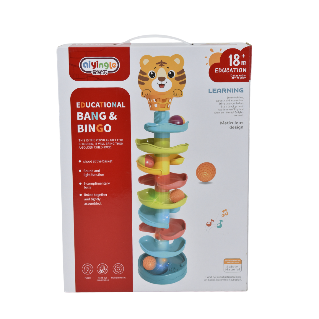 Bang Bingo educativo para bebé